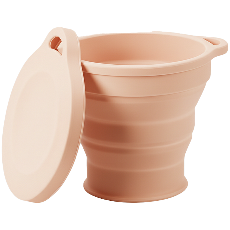 Owala Living Silicone Collapsible Folding Cup with Lid