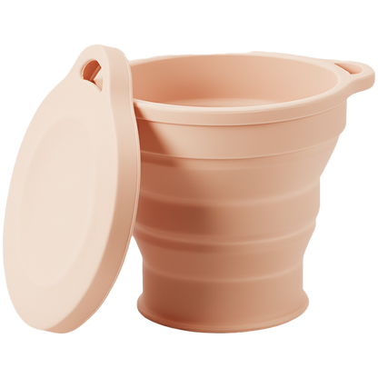 Owala Living Silicone Collapsible Folding Cup with Lid