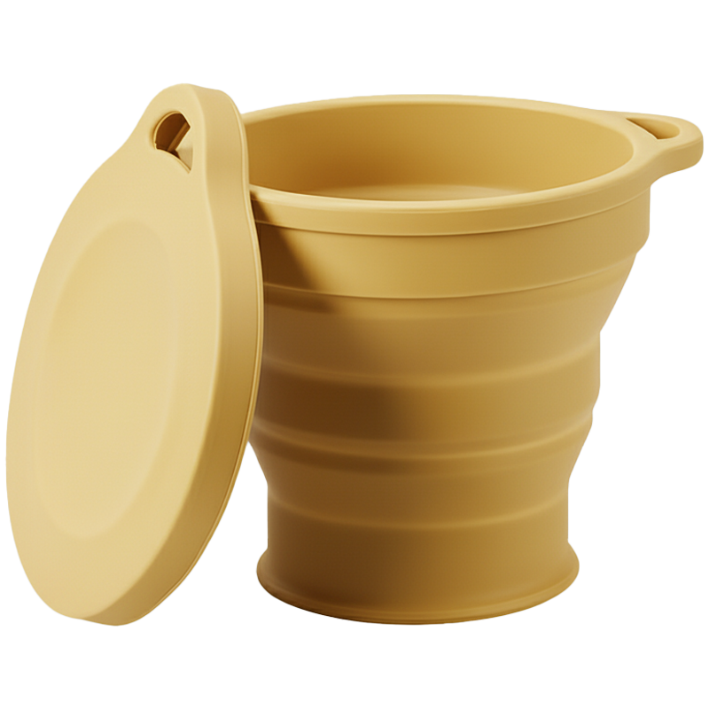 Owala Living Silicone Collapsible Folding Cup with Lid